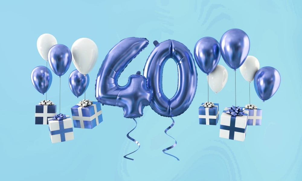 40 års fødselsdag | Ideer til overraskelser, gaver, pynt m.m.